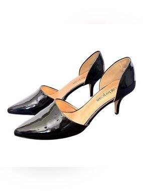 Cathy Jean black heeled shoes